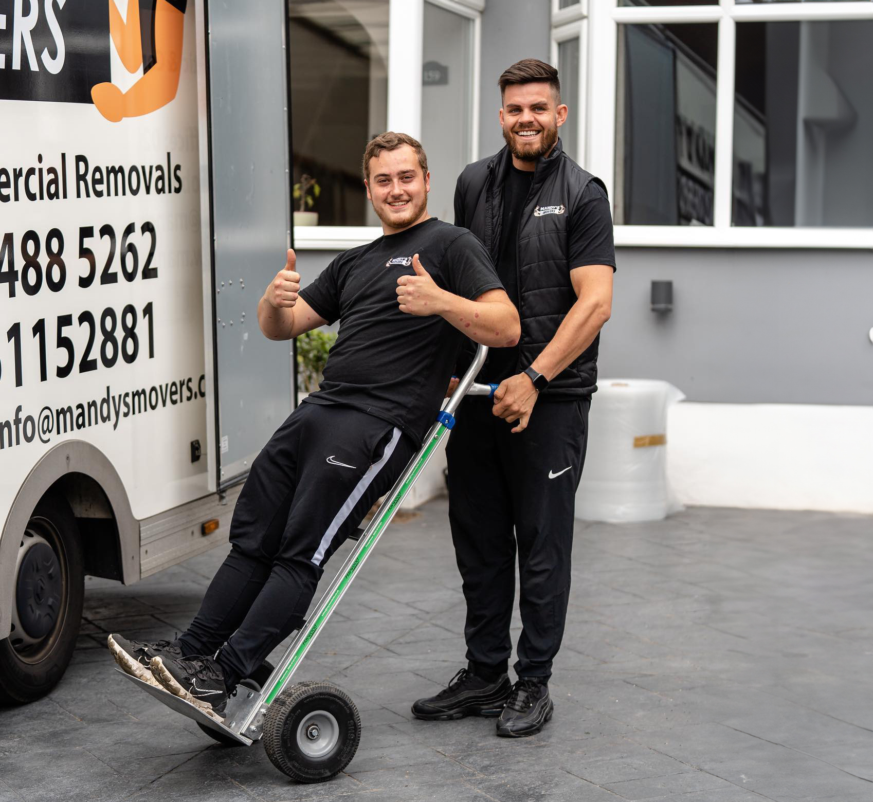 Team at mandys movers