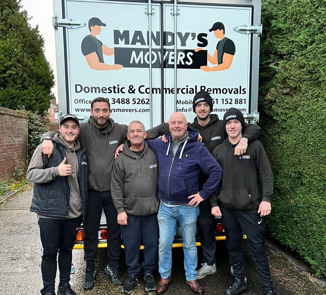 Team at mandys movers